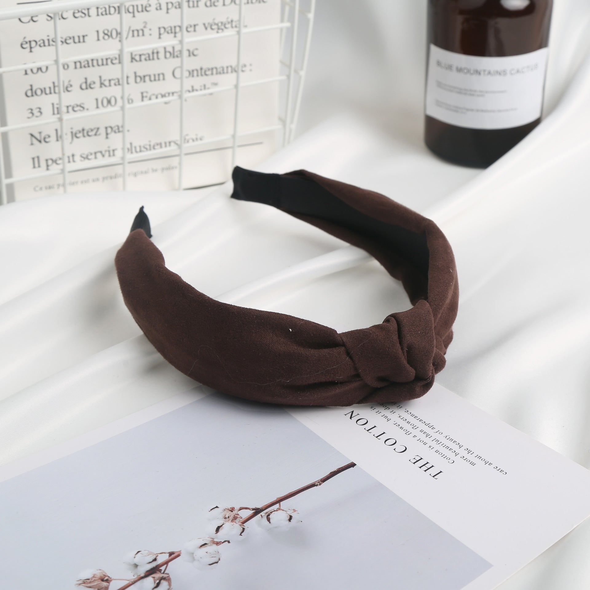 Wholesale Suede Wide Edge Headband